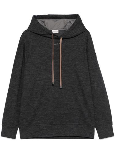 Hoodie à logo imprimé - Moncler - Modalova