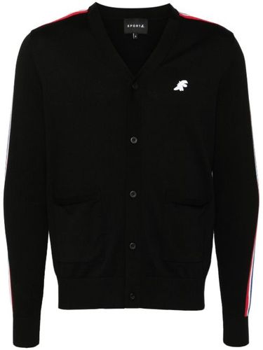Cardigan à détail de bande - SPORT b. by agnès b. - Modalova