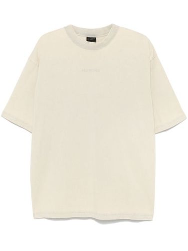 T-shirt à logo brodé - Balenciaga - Modalova