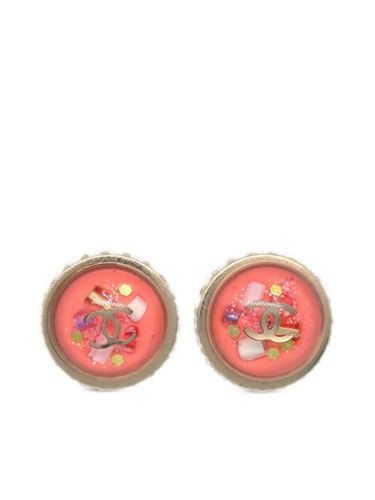 Puces d'oreilles à logo CC (2009) - CHANEL Pre-Owned - Modalova