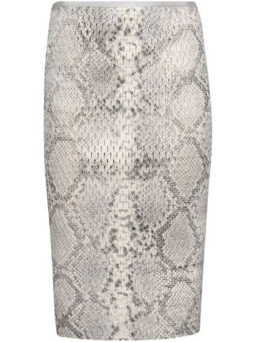 Jupe crayon à imprimé peau de serpent - Alexander Wang - Modalova