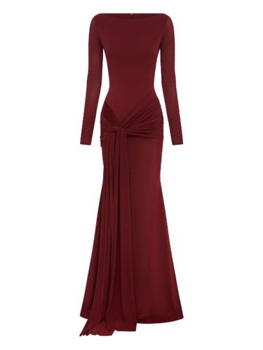 Robe longue à design drapé - Alex Perry - Modalova