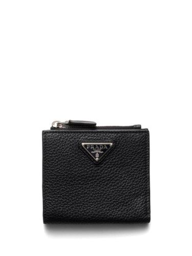Petit portefeuille en cuir - Prada - Modalova