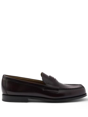 Mocassins à fini brossé - Prada - Modalova