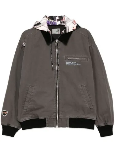 Veste à logo imprimé - AAPE BY *A BATHING APE® - Modalova