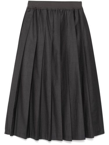 Jupe plissée à taille élastiquée - b+ab - Modalova