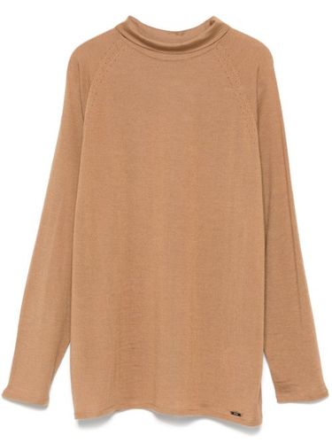 Pull à bords en maille pointelle - Kiton - Modalova