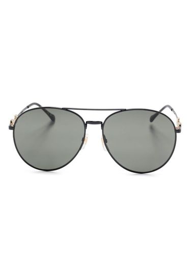 Lunettes de soleil à détail de mors - Gucci Eyewear - Modalova