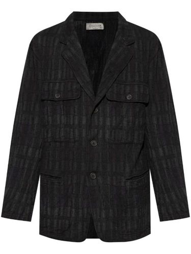 Blazer à fini texturé - Yohji Yamamoto - Modalova