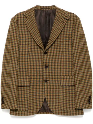 Blazer boutonné à carreaux vichy - Man On The Boon. - Modalova