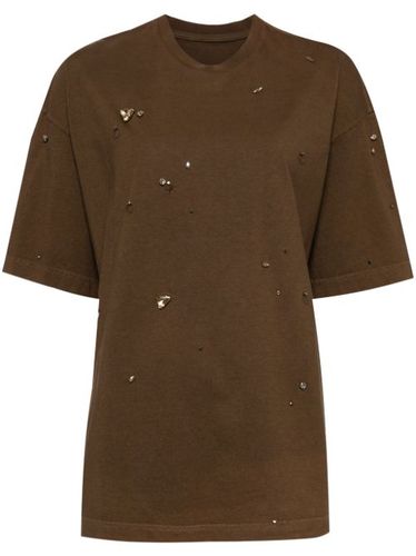T-shirt à détails de perles - JNBY - Modalova