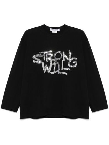 T-shirt à ornements de sequins - Comme Des Garçons Comme Des Garçons - Modalova