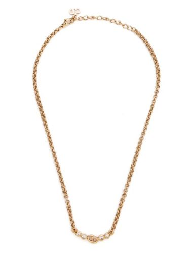 Collier CD à strass - Christian Dior Pre-Owned - Modalova
