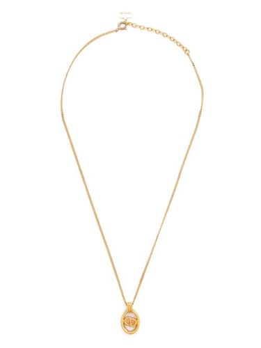 Collier à logo CD - Christian Dior Pre-Owned - Modalova