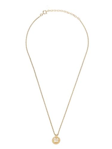 Collier à logo CD - Christian Dior Pre-Owned - Modalova