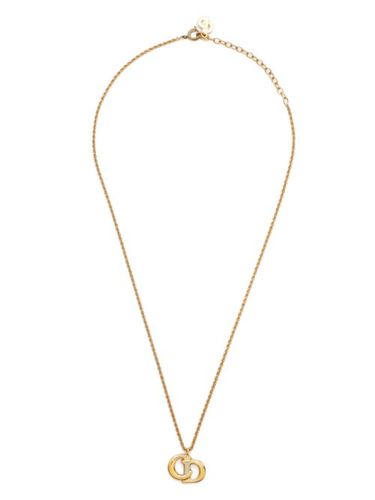 Collier à pendentif CD - Christian Dior Pre-Owned - Modalova