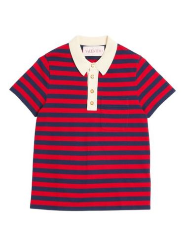 Polo en coton à rayures - Valentino Garavani - Modalova