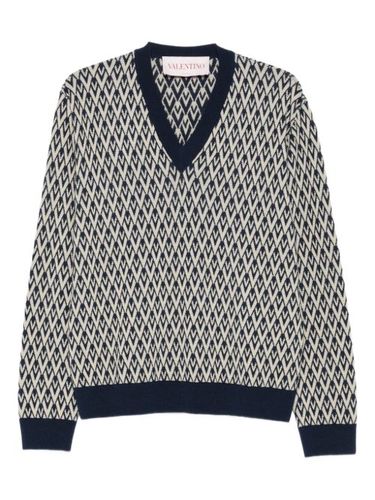 Pull Toute La V en laine - Valentino Garavani - Modalova