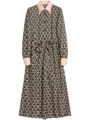 Robe en tweed Toute La V à coupe mi-longue - Valentino Garavani - Modalova