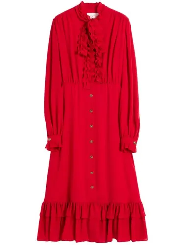 Robe mi-longue en dentelle - Valentino Garavani - Modalova