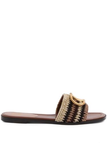 Sandales à détail VLogo brodé - Valentino Garavani - Modalova