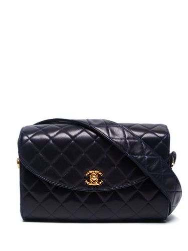 Sac porté épaule matelassé à logo CC (1991-1994) - CHANEL Pre-Owned - Modalova