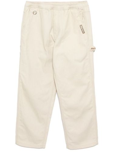Pantalon droit à logo Moonface - AAPE BY *A BATHING APE® - Modalova