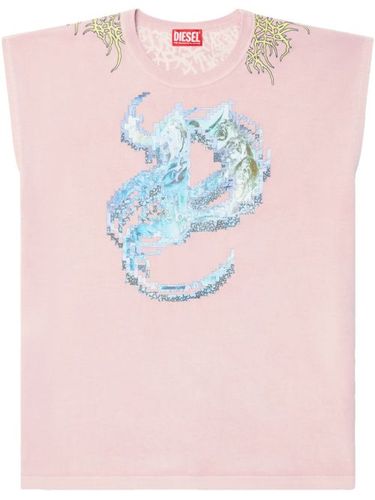 Diesel t-shirt T-Boxt - Rose - Diesel - Modalova