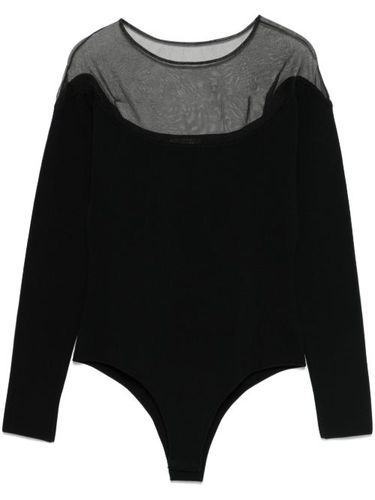 Body à empiècement transparent - Mugler - Modalova