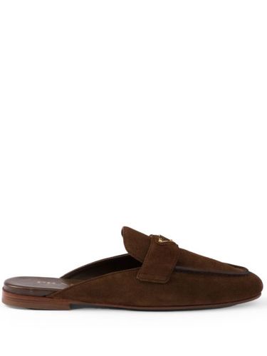 Prada mules en daim - Marron - Prada - Modalova