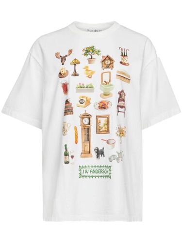 T-shirt à imprimé Diorama - JW Anderson - Modalova