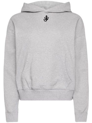Hoodie à motif ancre brodé - JW Anderson - Modalova