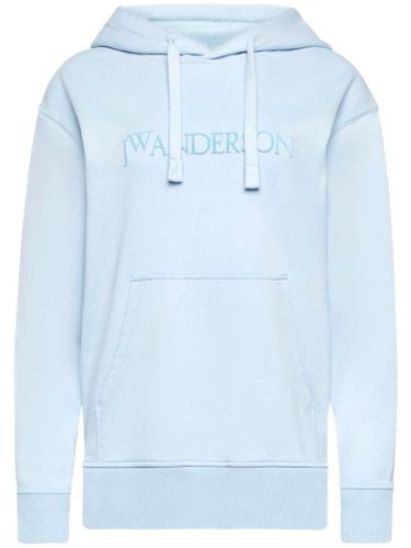 Hoodie à logo brodé - JW Anderson - Modalova