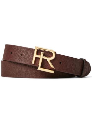 Ceinture à plaque logo - Ralph Lauren Purple Label - Modalova