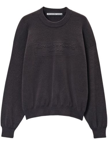 Pull à logo embossé - Alexander Wang - Modalova