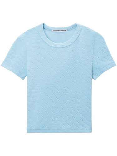 T-shirt à logo en jacquard - Alexander Wang - Modalova
