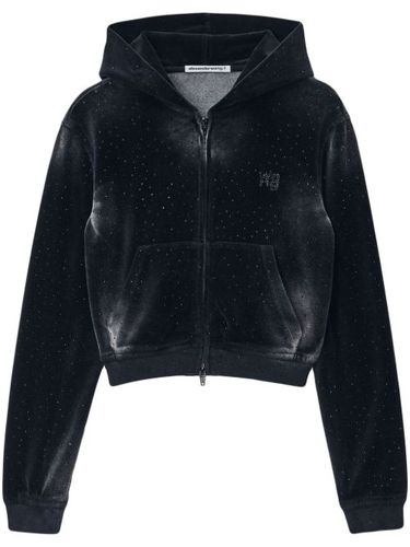 Hoodie à détails de perles - Alexander Wang - Modalova