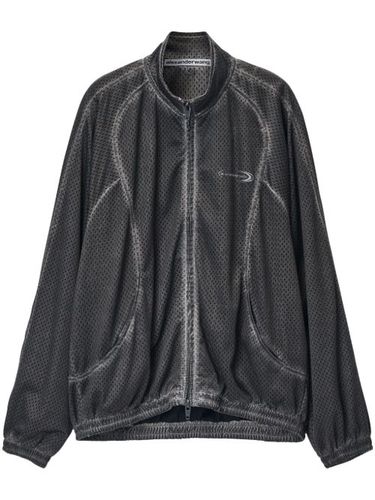 Veste zippée en résille - Alexander Wang - Modalova