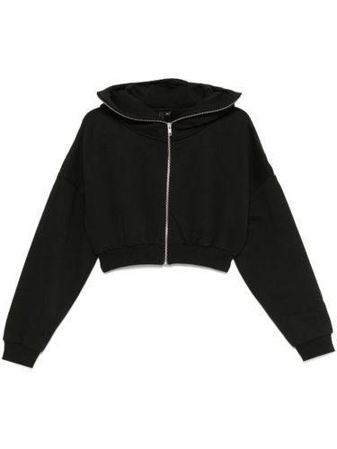 Hoodie zippé à coupe crop - ENTIRE STUDIOS - Modalova