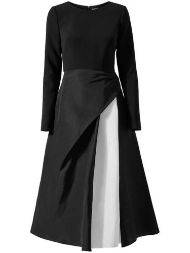Robe mi-longue à design superposé - Carolina Herrera - Modalova