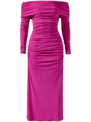 Robe mi-longue froncée - Carolina Herrera - Modalova