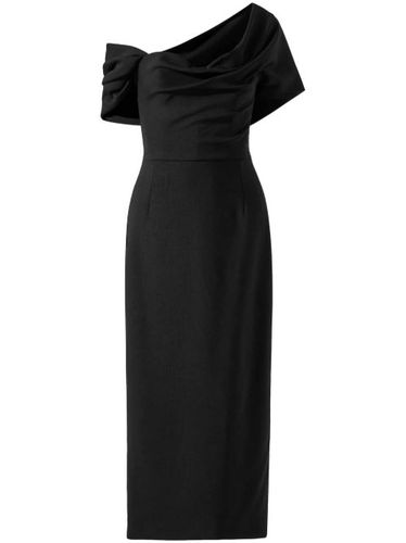 Robe mi-longue à détails drapés - Carolina Herrera - Modalova