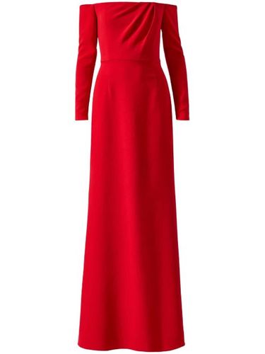 Robe drapée à épaules dénudées - Carolina Herrera - Modalova