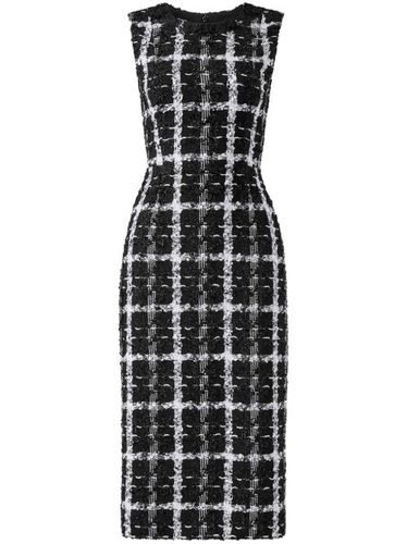 Robe en tweed à coupe mi-longue - Carolina Herrera - Modalova