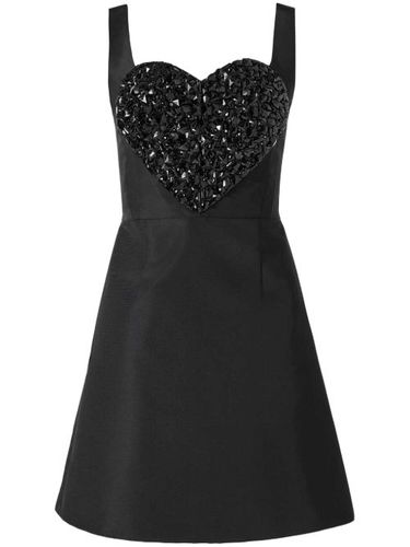 Robe courte à ornements de perles - Carolina Herrera - Modalova