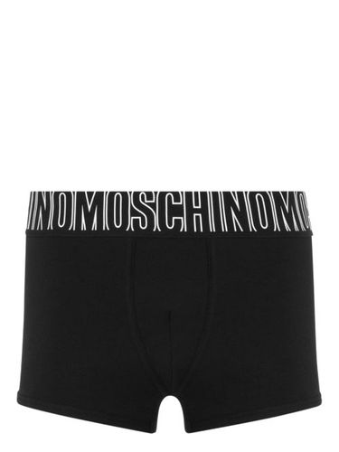 Boxer à taille à logo - Moschino - Modalova