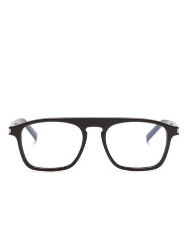 Lunettes de vue à monture pilote - Saint Laurent Eyewear - Modalova