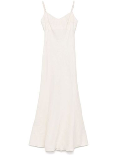 Robe longue à détail de bretelle - SANDRO - Modalova