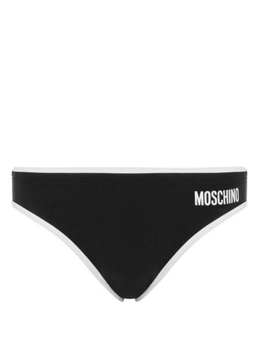 Slip de bain à logo imprimé - Moschino - Modalova
