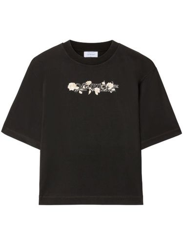 T-shirt Bookish Roses - Off-White - Modalova